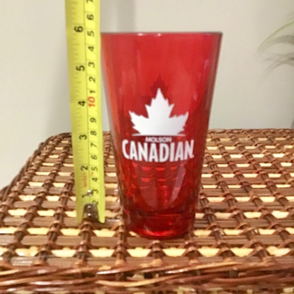 Molson Canadian beer glass - Picture 3 of 5